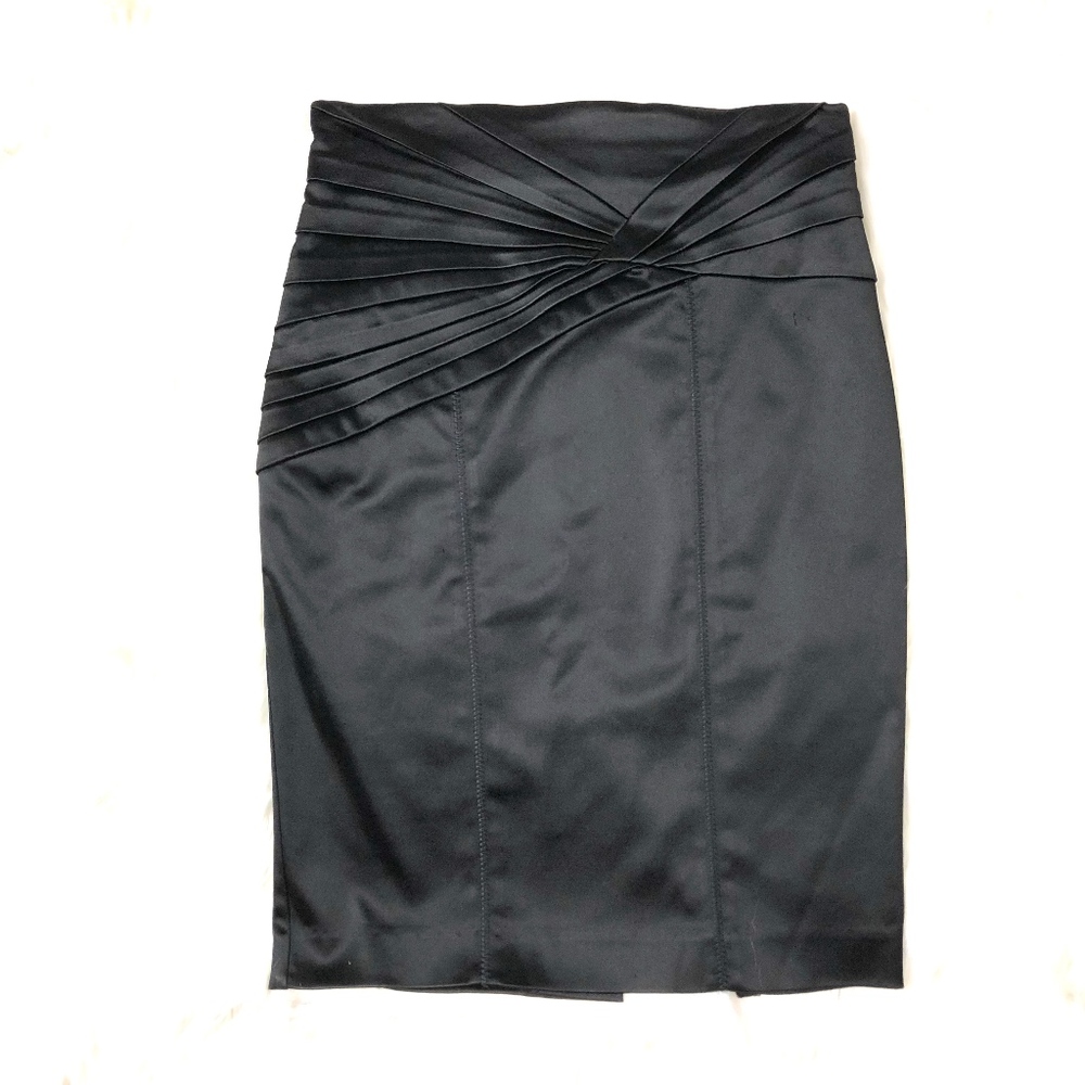 🔥 Bebe Black Sexy High Waisted Bodycon Skirt!!